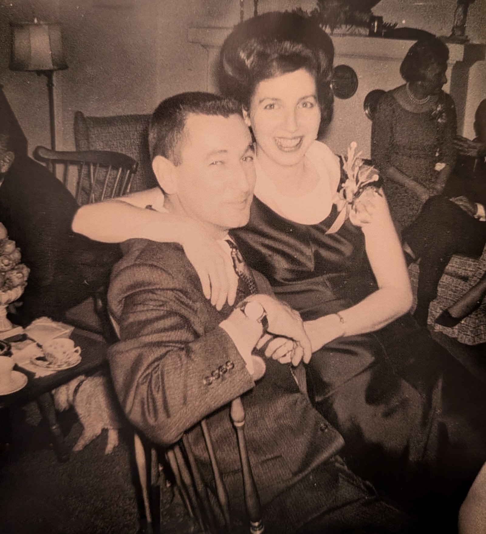 Wedding couple in their special moment